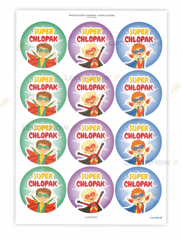 Naklejki SUPER CHŁOPAK - dzień chłopaka.png