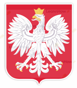 DEKORACJA PATRIOTYCZNA - GODŁO POLSKI A3 (dwustronne)