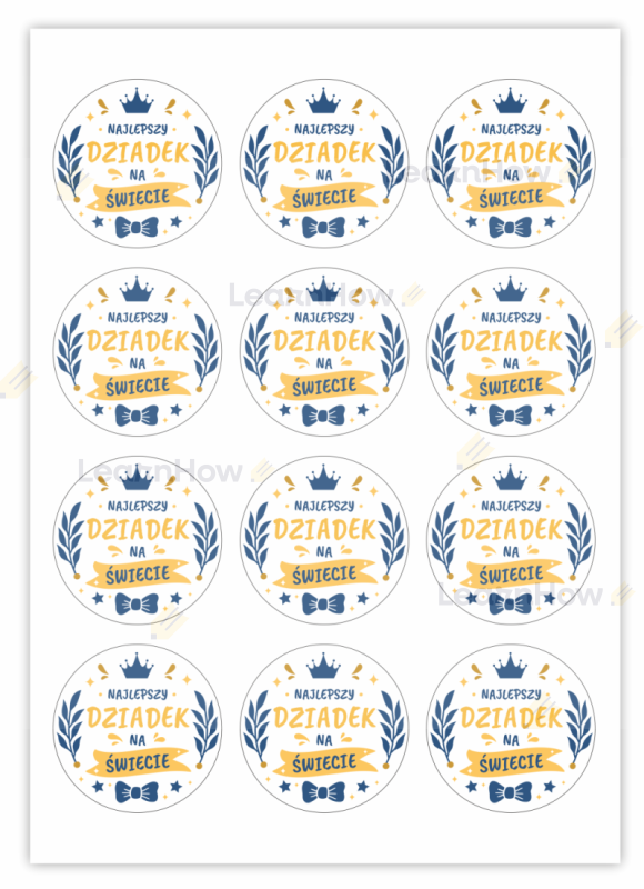 Najlepszy dziadek, super dziadek, prezent dla dziadka na dzień dziadka.png