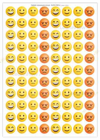 Naklejki motywacyjne Buźki - emoji - Naklejki szkolne, przedszkolne, naklejki nastroje.png