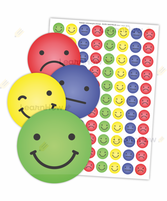 Naklejki emocje - naklejki szkolne, przedszkolne motywacyjne małe, nastroje.png