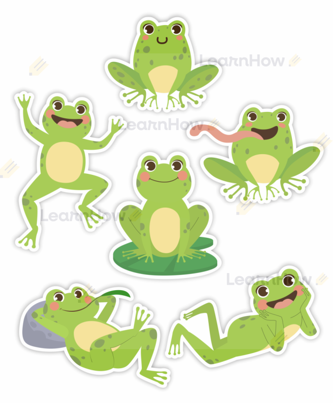 Dekoracja wiosenna żabki - żaby, dekoracje na wiosne - szkolne dekoracje, przedszkolne.png