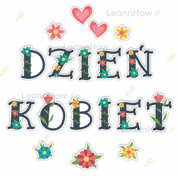 Literki dekoracyjne - dzień kobiet - litery na dzień kobiet w szkole - dekoracja na dzień kobiet szkoła przedszkole.png