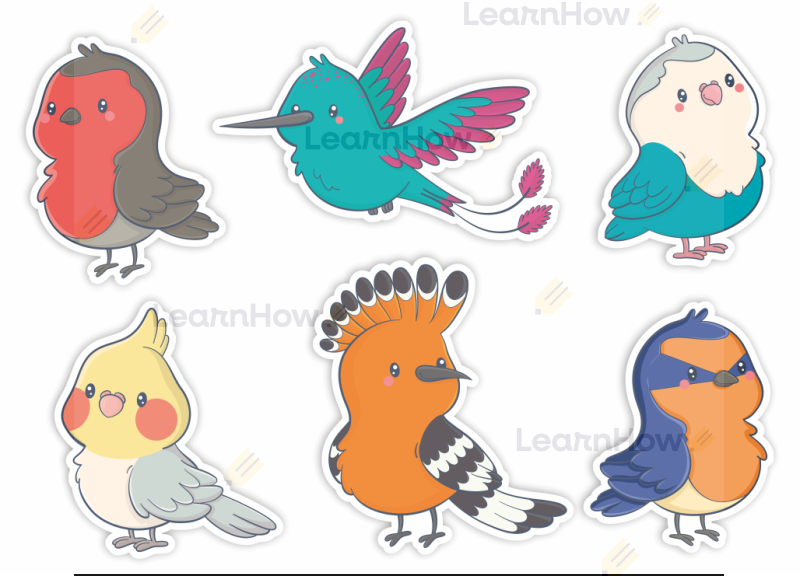 Dekoracja wiosenna dwustronna - dekoracja ptaszki, ozdobne ptaszki na wiosnę.png