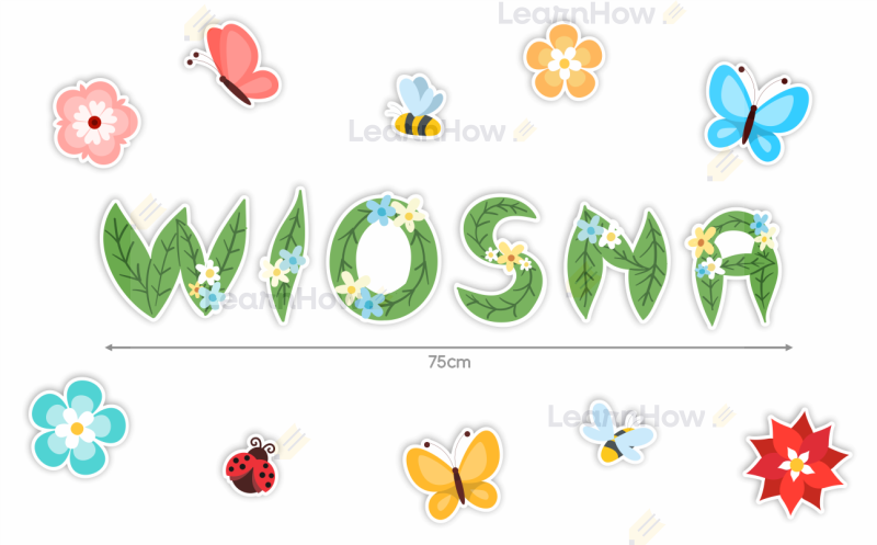 DEKORACJA NAPIS WIOSNA - WIOSENNA KOMPOZYCJA DEKORACJA JEDNOSTRONNA.png