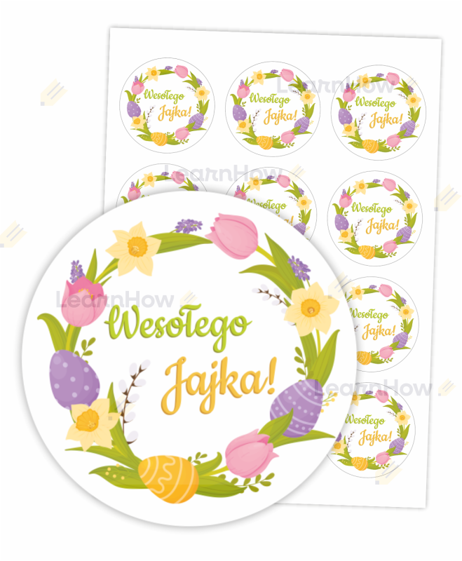 Wesołego Jajka - Naklejki Wielkanocne, naklejki wesołych świąt, naklejki na wielkanoc, Wielkanoc.png