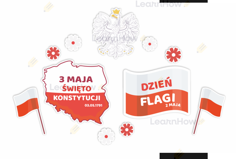 DZIEŃ FLAGI, ŚWIĘTO KONSTYTUCJI - dekoracje patriotyczne - 2-3 maja.png