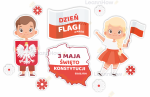 DEKORACJA PATRIOTYCZNA - 2-3 MAJA - DZIEŃ FLAGI, ŚWIĘTO KONSTYTUCJI