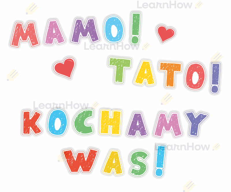 Kochanej mamie, kochanemu tacie, dekoracja na dzień mamy, dekoracja na dzień taty, dzień rodziców.png