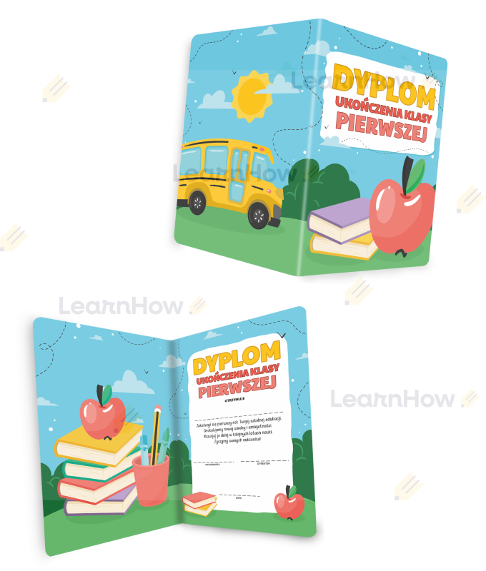 Dyplom składany dla UCZNIA - ukończenia klasy pierwszej.png