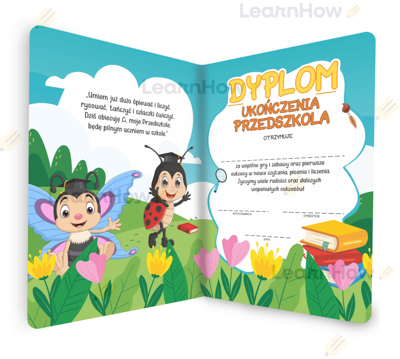 Ukończenie przedszkola, dyplomy przedszkolne.png