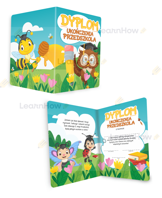Dyplom składany ukończenia przedszkola natura.png