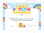 DYPLOM ŻŁOBKOWICZA - SŁONKO