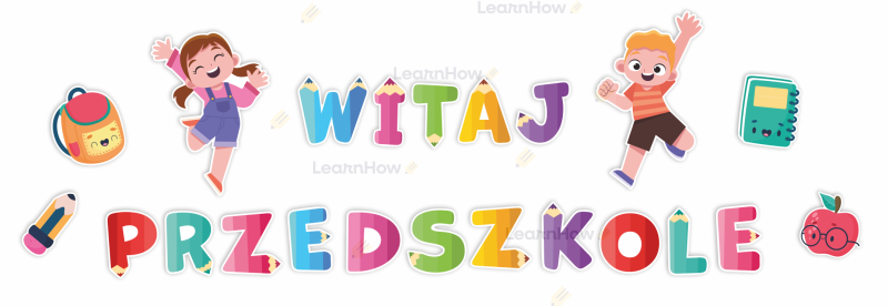Dekoracja przedszkolna - witaj przedszkole - duze dekoracje do przedszkola.png