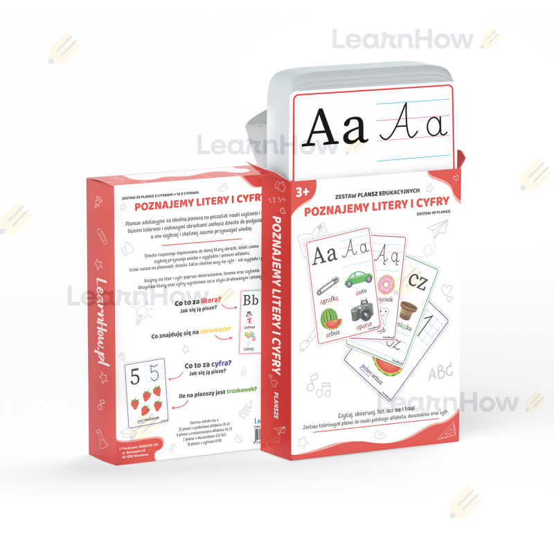 Plansze edukacyjne - zestaw plansz edukacyjnych a5 - alfabet cyfry plansze do nauki dzieci.png