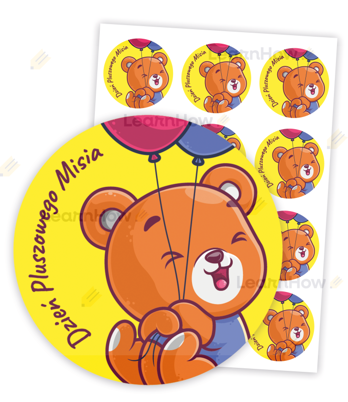 Naklejki - dzień pluszowego misia, przedszkolne uroczystości, pluszaki.png
