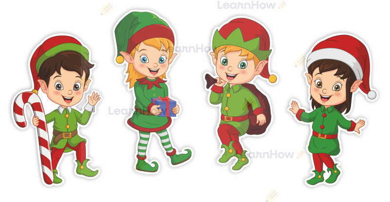 Dekoracja elfy - dekoracja świąteczna - dekoracja dwustrona pomocne elfy.png