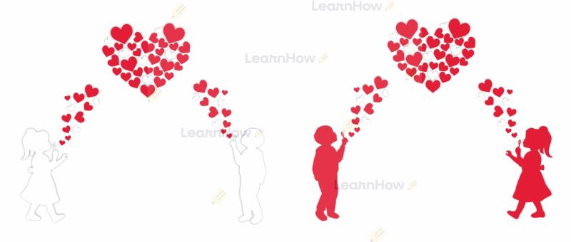 Dzieci i serca - dekoracja na dzień babci i dziadka, dekoracja na dzień mamy i taty, dekoracja przedszkolna.png