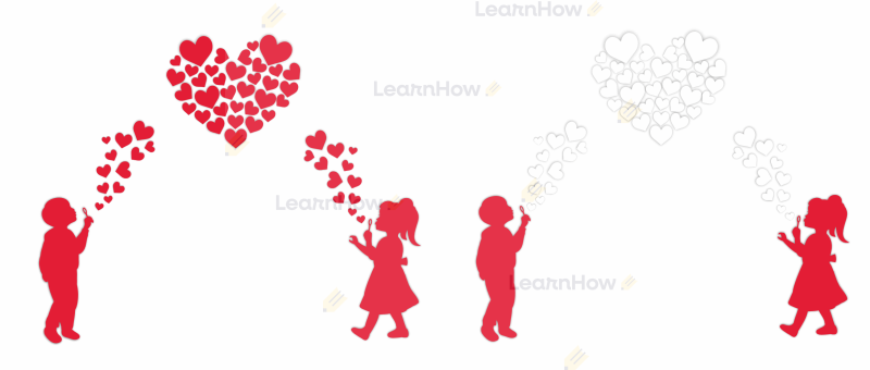 Dzieci i serca - dekoracja na dzień babci i dziadka, dekoracja na dzień mamy i taty, dekoracja szkolna.png