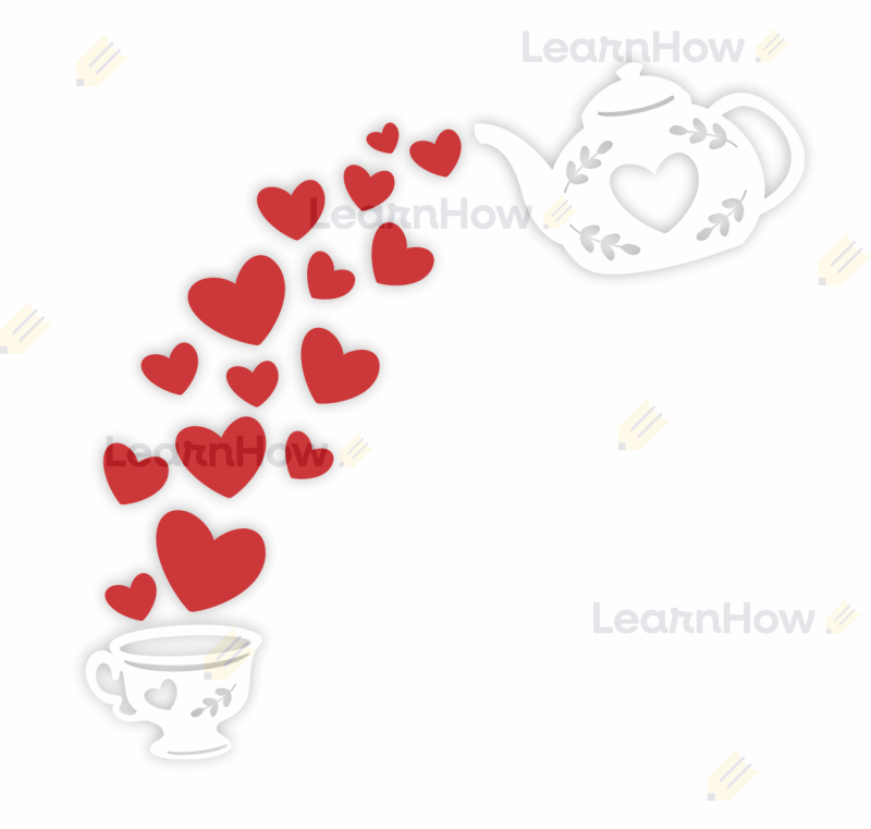 Dzbanek, herbatka, filiżanka, dekoracja szkolna, apel, przedstawienie serduszka dzięń babci i dziadka.png