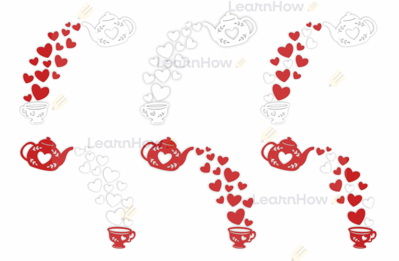 Dzbanuszki, herbatka z babcią i dziadkiem, serduszka, dzień babci i dziadka.png