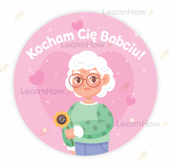 Naklejka dzień babci - kocham cię babciu.png