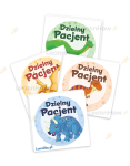 NAKLEJKI DZIELNY PACJENT - DINOZAURY (60 sztuk, 60mm) 