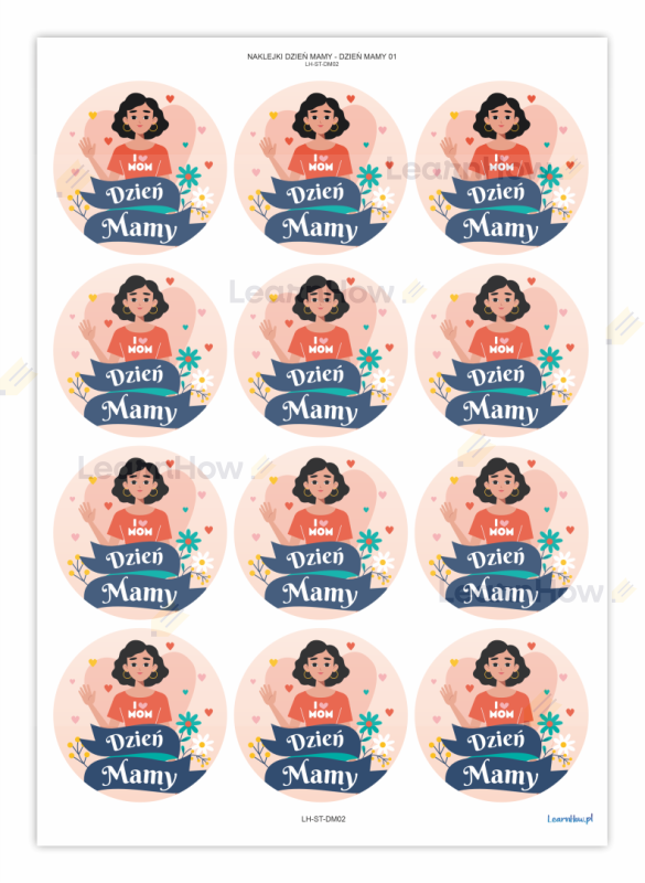 Naklejki dzień mamy - naklejki z okazji dnia mamy do szkoły przedszkola żłobka.png