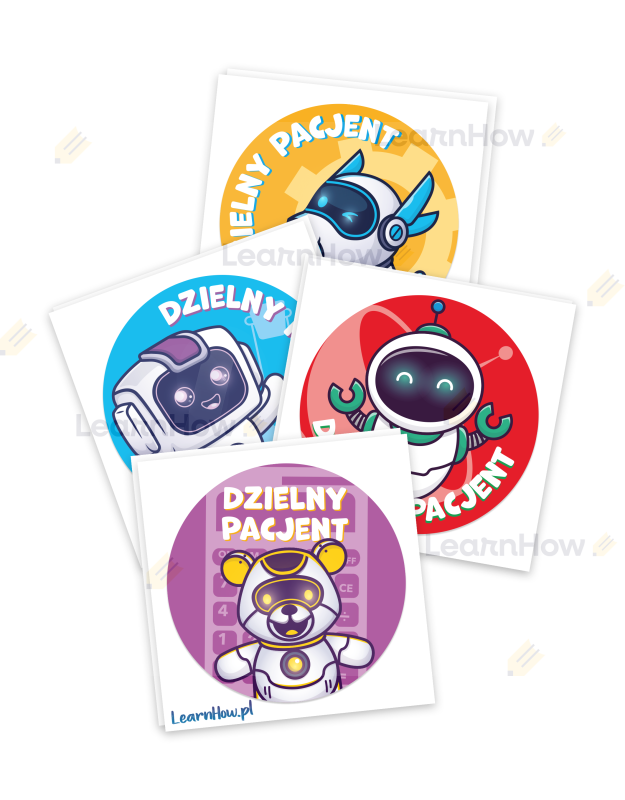 Naklejki dzielny pacjent roboty robociki.png