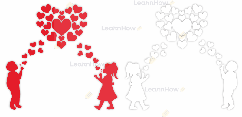 Dekoracja dwustronna - biało czerwona -dekoracja szkolna przedszkolna dzieci i serca.png