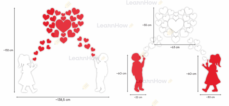 Dzieci i serca XL - duża dekoracja na szkolne i przedszkolne uroczystości okoliczności.png
