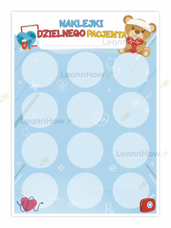 karta motywacyjna naklejki dzielnego pacjenta miś misio - naklejki dzielny pacjent karta na naklejki.png