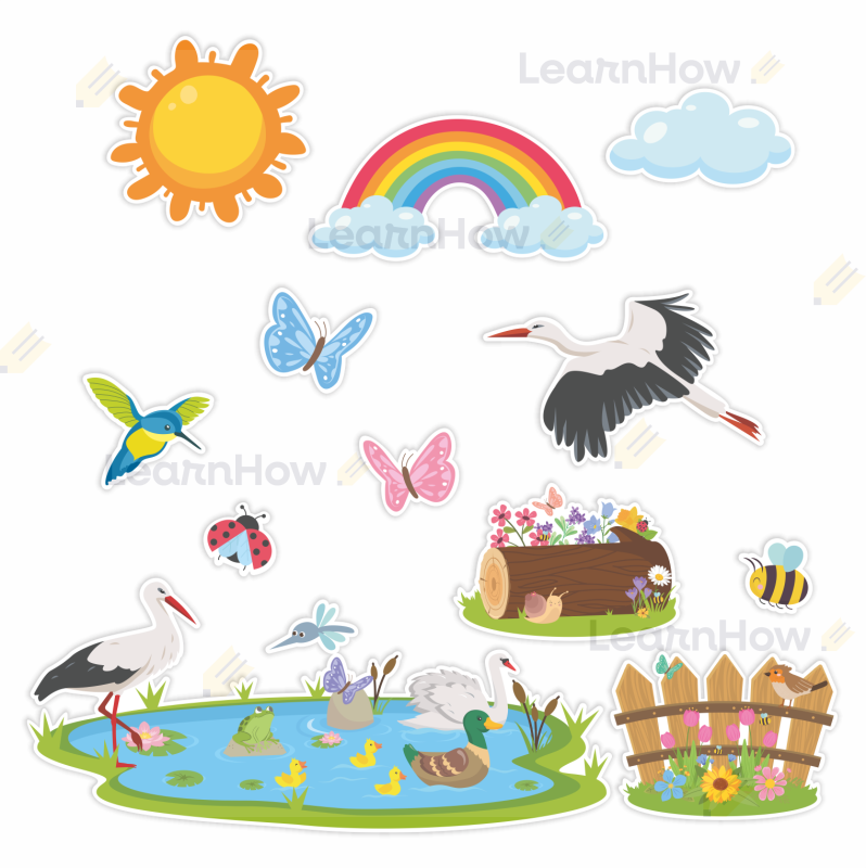 Kompozycja wiosenna - krajobraz na wiosnę - dekoracje na wiosnę, wiosenne ozdoby do szkoły przedszkola na okno.png