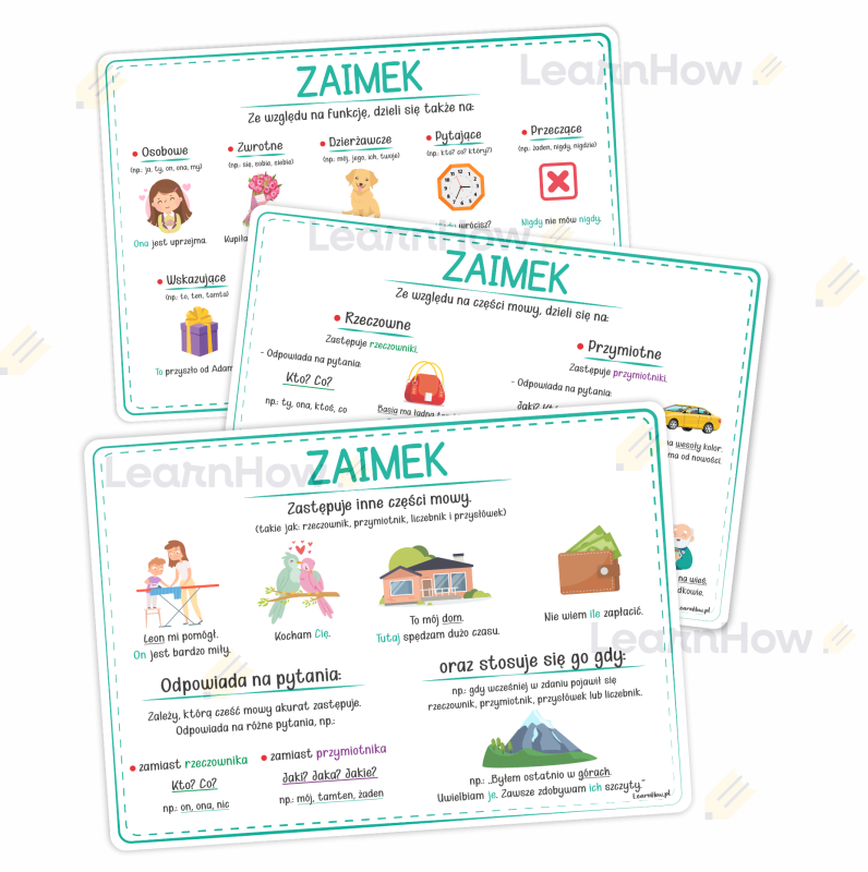 Plansze edukacyjne dla dzieci - plansze części mowy część druga - zaimek - nauka zaimka.png