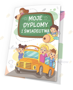 TECZKA - MOJE DYPLOMY I ŚWIADECTWA - SZKOLNY AUTOBUS