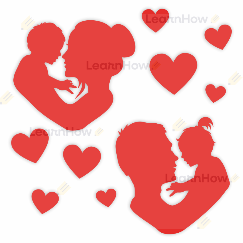 Dzień Mamy i Taty - DUŻA DEKORACJA - Witraż - dekoracja dzień Rodziców.png