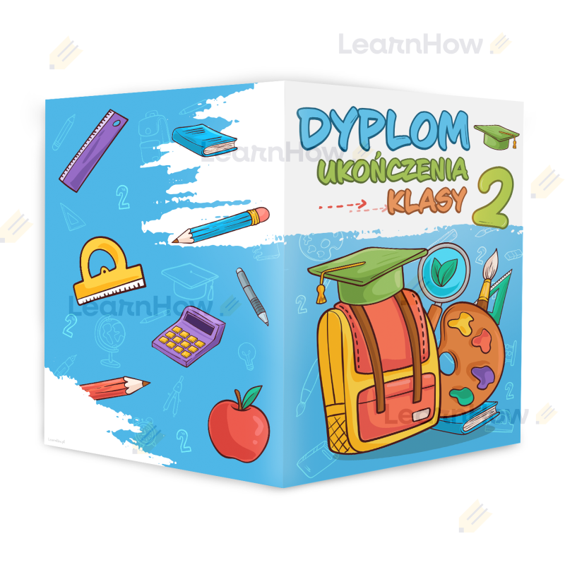 Dyplom ukończenia klasy drugiej - Dyplom A4 składany - z A3 do A4.png