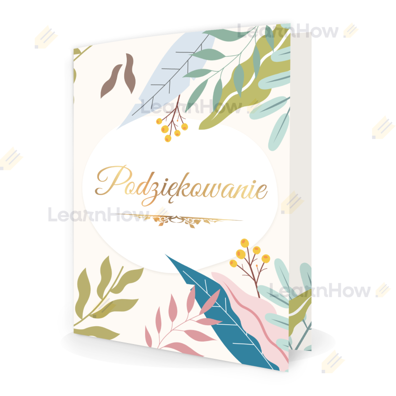 Dyplom podziękowania dla rodziców i nauczycieli - dyplom z podziękowaniami i wierszem, cytatem - dyplom składany.png