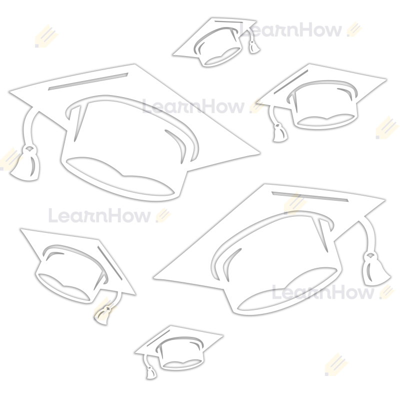 Duża dekoracja birety witraż - zakończenie roku szkolnego rozpoczecie roku szkolnego pasowanie na ucznia przedszkolaka.png