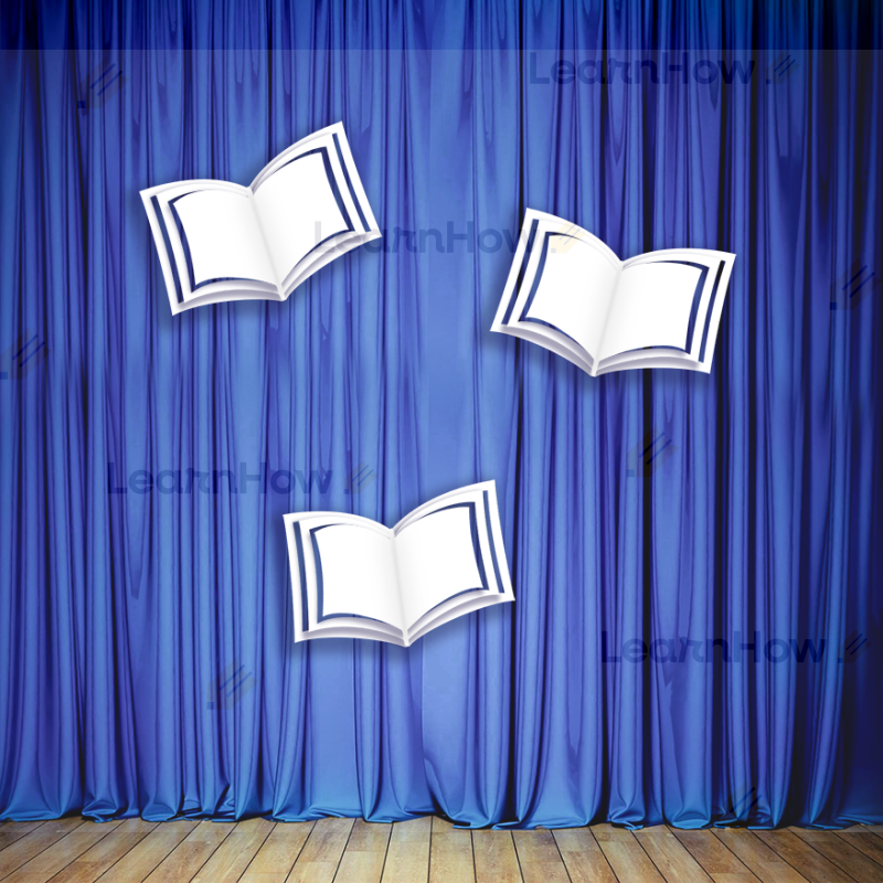 Książki 3D - Dekoracja książki wycinana, duże ksiażki dekoracyjne - do biblioteki szkolnej na apel uroczystość pasowanie na czytelnika.png