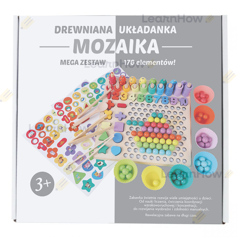 Mozaika - drewniana układanka montessori dla dzieci - duży zestaw - mega.png
