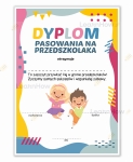 DYPLOM PASOWANIA NA PRZEDSZKOLAKA - RADOŚĆ