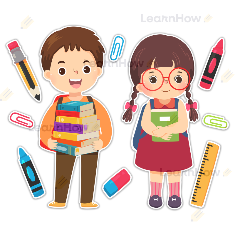 Dekoracja XL szkolna - rozpoczęcie roku szkolnego duże dzieci.png