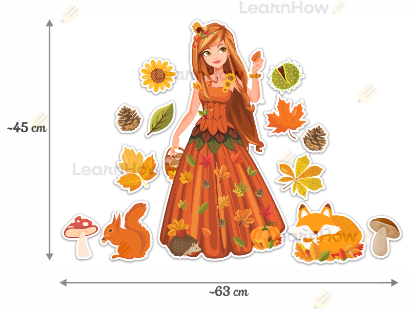 Pani jesień - dekoracja jesienna duża dwustronna.png