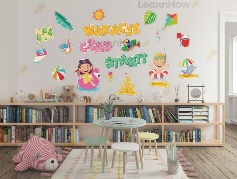 DEKORACJE SZKOLNE - WAKACJE CZAS START! (18 szt., jednostronne) - LH-DSZ40_min_05.jpg