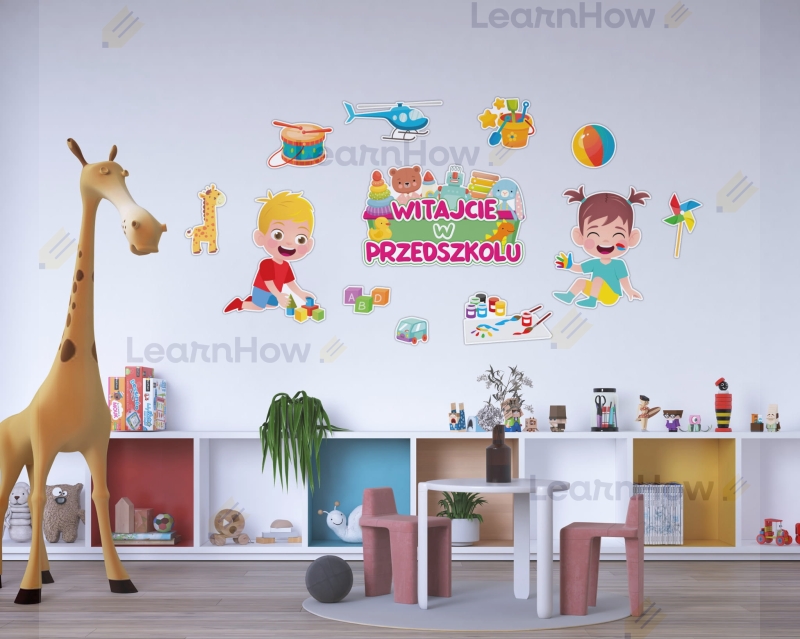 DEKORACJE SZKOLNE - WITAJCIE W PRZEDSZKOLU (12 szt., jednostronne) - LH-DSZ29_min_05.jpg