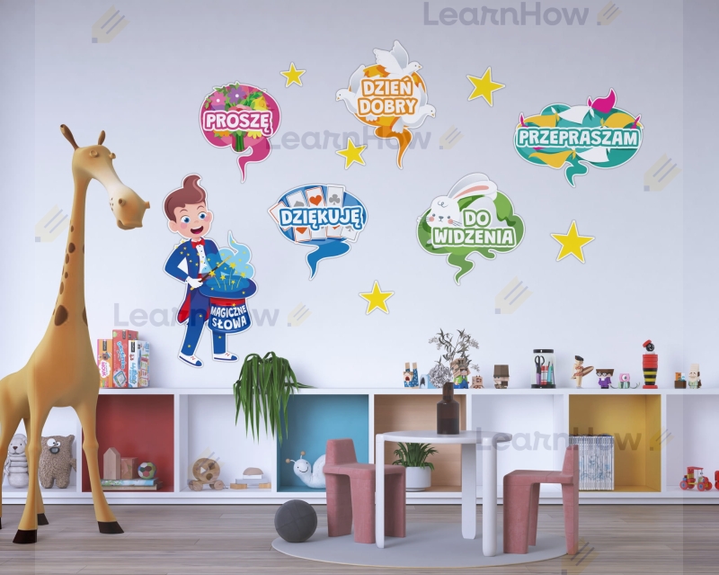 DEKORACJE KLASOWE - MAGICZNE SŁOWA 01 (11 szt., jednostronne) - LH-DK06_min_03.jpg