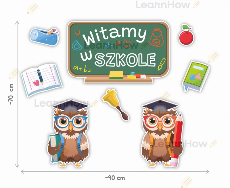 DEKORACJE SZKOLNE - WITAMY W SZKOLE (8 szt., jednostronne) - LH-DSZ43_min_04.jpg