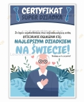 CERTYFIKAT SUPER DZIADKA - KRAWAT