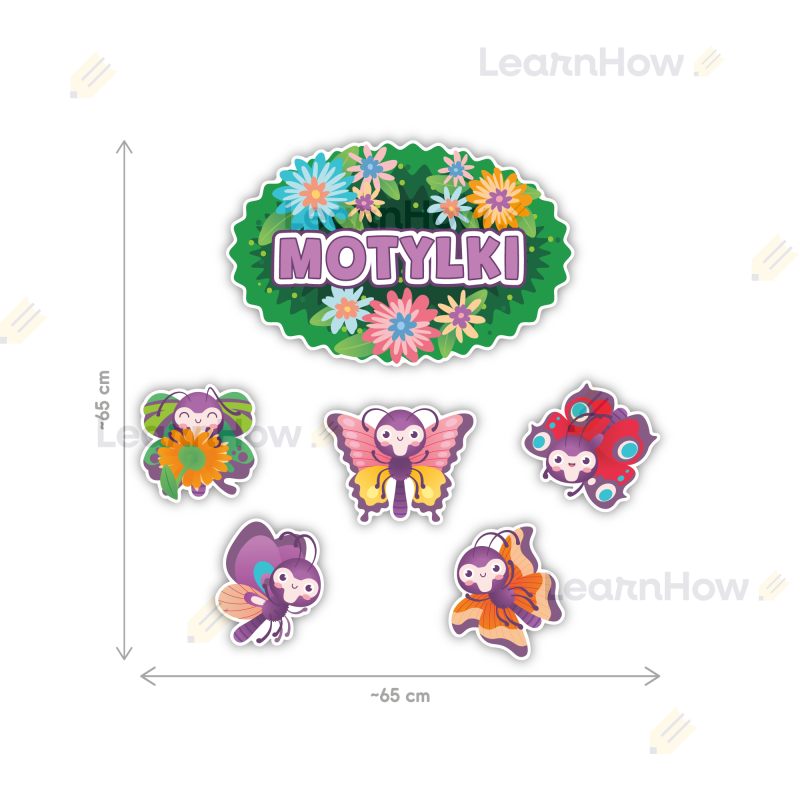 DEKORACJE KLASOWE - GRUPA MOTYLKI (6 szt., jednostronne) - LH-DK17_min_02.png